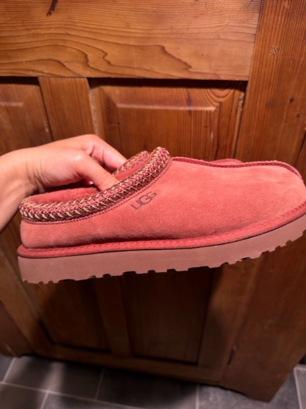 NWOT Ugg Tasman Terracotta Red